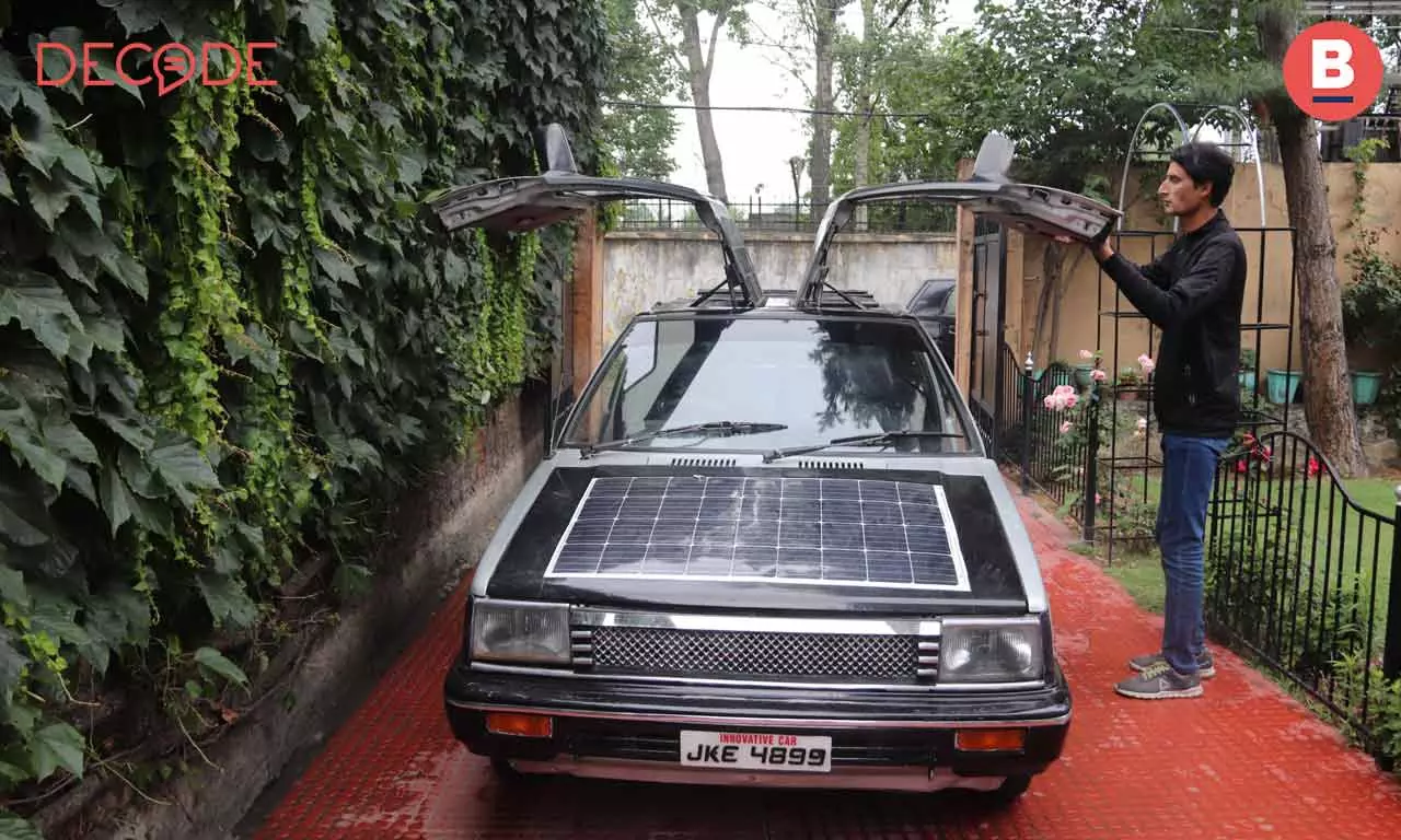 How A Kashmir Maths Teacher Built A Solar Car From Scratch How A Kashmir Maths Teacher Built A Solar Car From Scratch