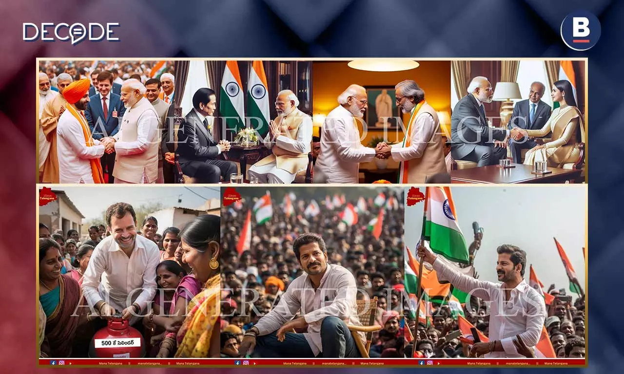How AI Generated Images Took Centre Stage In Telangana Elections How AI Generated Images Took Centre Stage In Telangana Elections