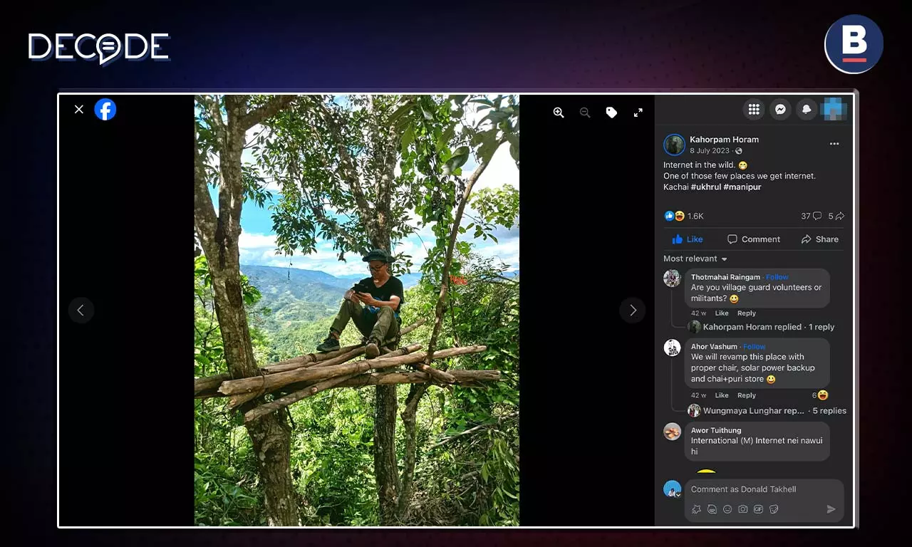 Towers To Trees: The Ingenious Ways Manipuris Survived The Internet Shutdown Towers To Trees: The Ingenious Ways Manipuris Survived The Internet Shutdown