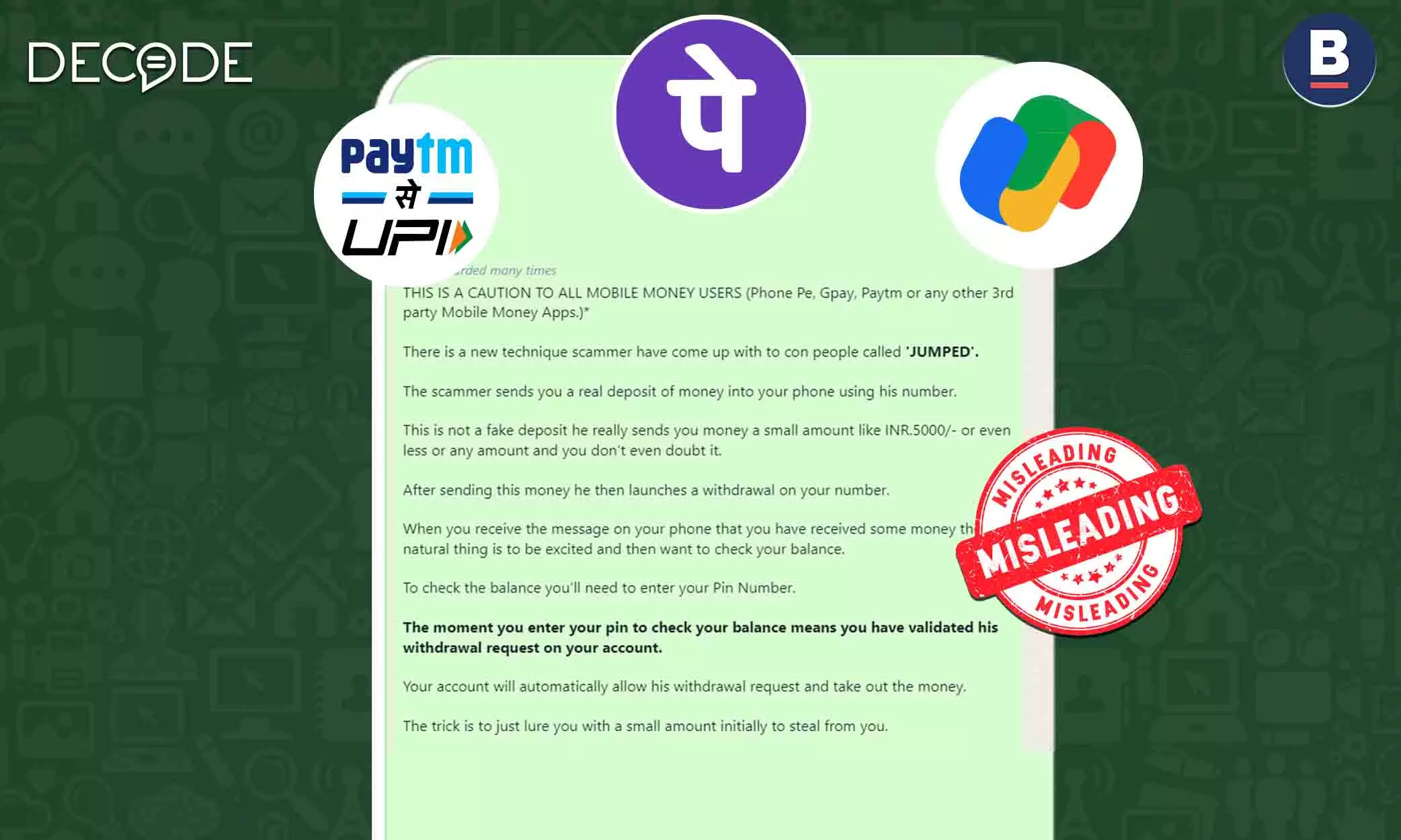 Can Scammers Steal Money When You Check Your UPI Balance? Here’s What Experts Say Can Scammers Steal Money When You Check Your UPI Balance? Here’s What Experts Say