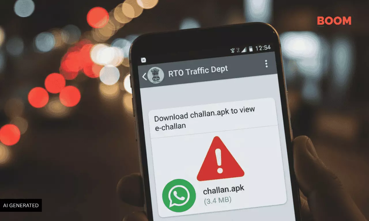 Fake “RTO e-Challan” Message On WhatsApp: A Growing APK Scam Fake “RTO e-Challan” Message On WhatsApp: A Growing APK Scam