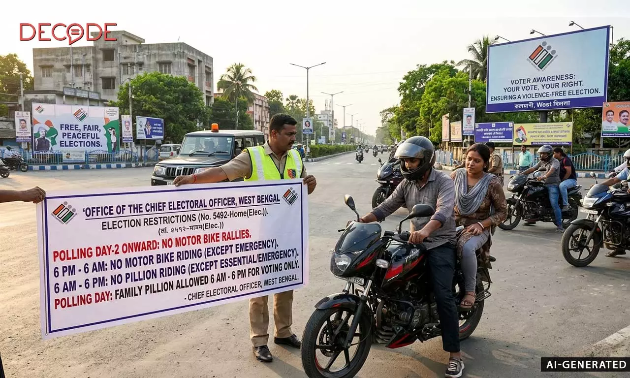 Ban Or No Ban? EC’s Circulars On Bike Restrictions In Bengal Leave Gig Workers Confused Ban Or No Ban? EC’s Circulars On Bike Restrictions In Bengal Leave Gig Workers Confused